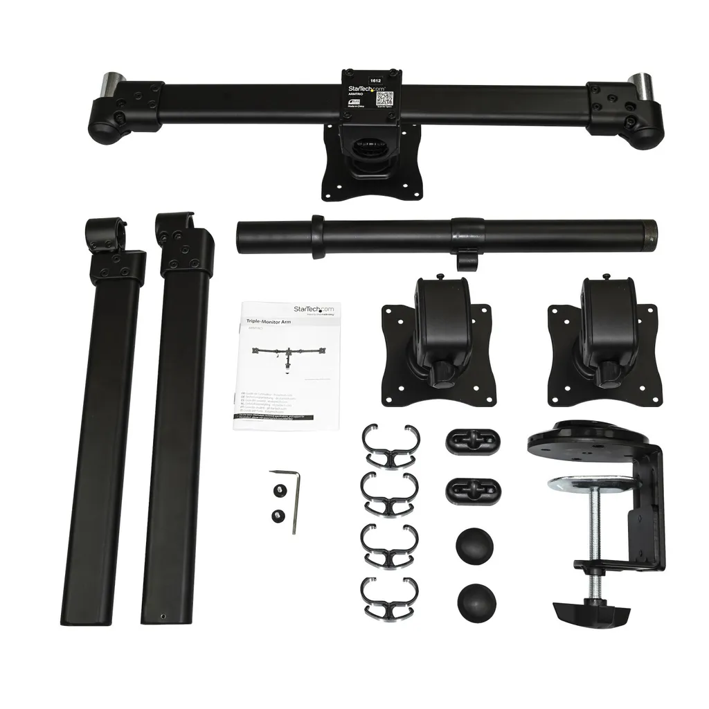 Support écran panoramique pour installation surround et multitâche fluide