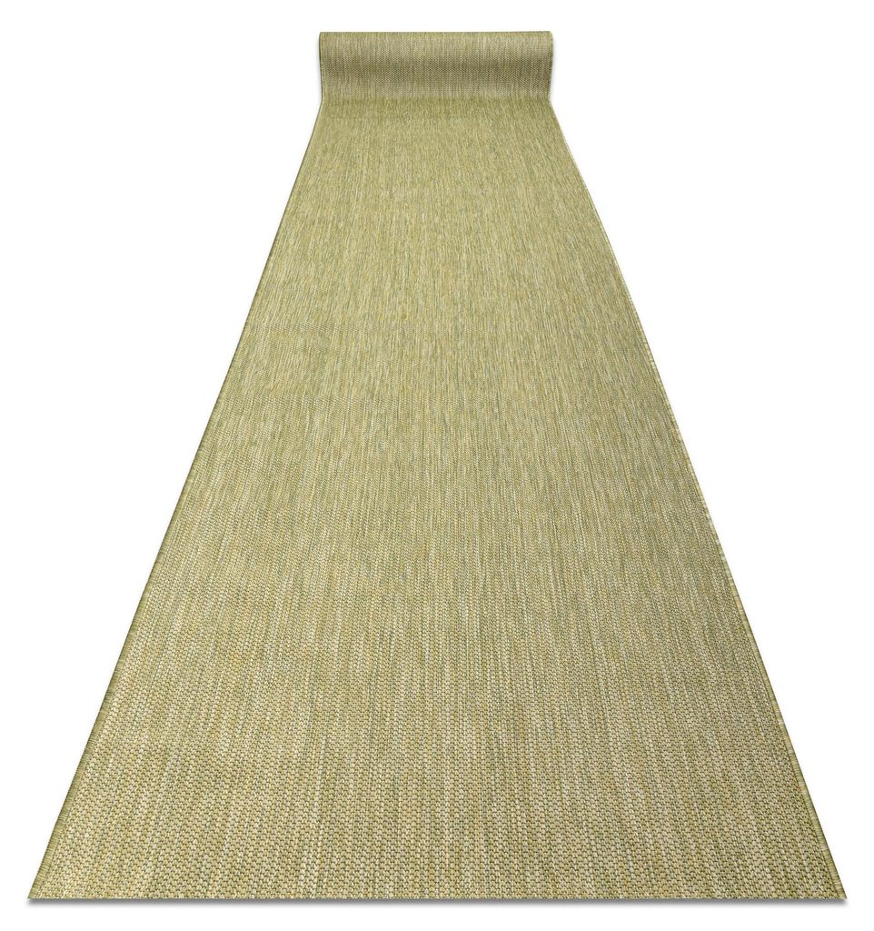 Läufer SISAL SION Melange flach gewebt grün 120cm Grün 120x230 cm