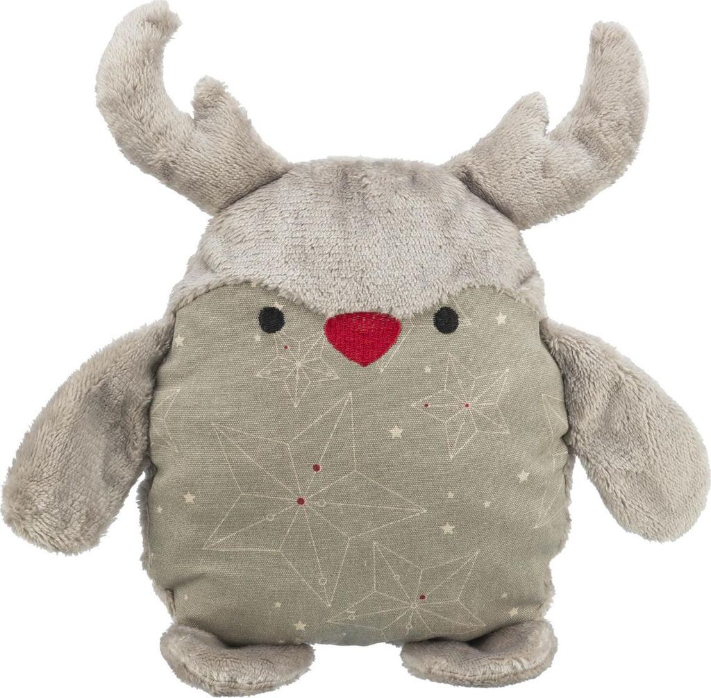 Trixie Hundespielzeug X-Mas Rentier beige/natur