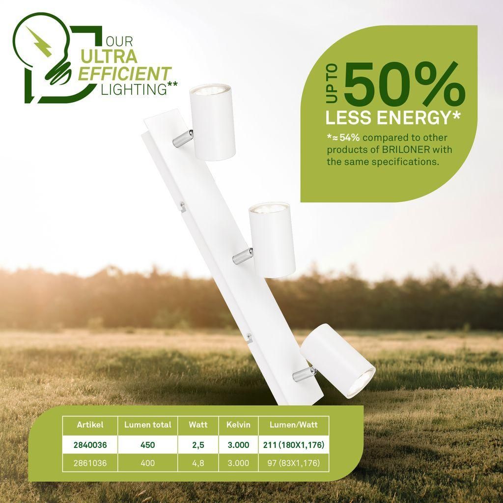 LED Deckenlampe mit EEKA Lichtquelle*, schwenkbar, Produktbild 