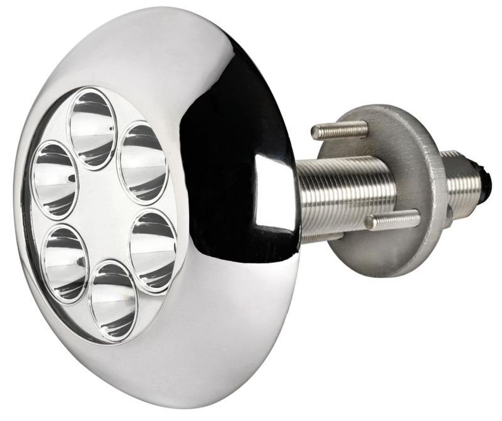 Unterwasserlicht mit 6x3W weißen LEDs mit Bolzen - Osculati 13.294.00