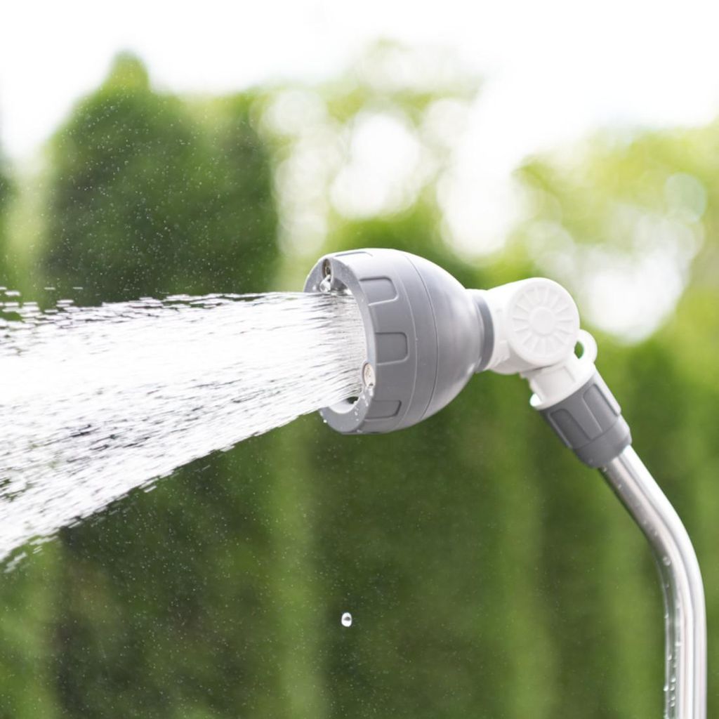 Gartendusche am Erdspieß mit Sprühnebel 2-in-1 Produktbild 