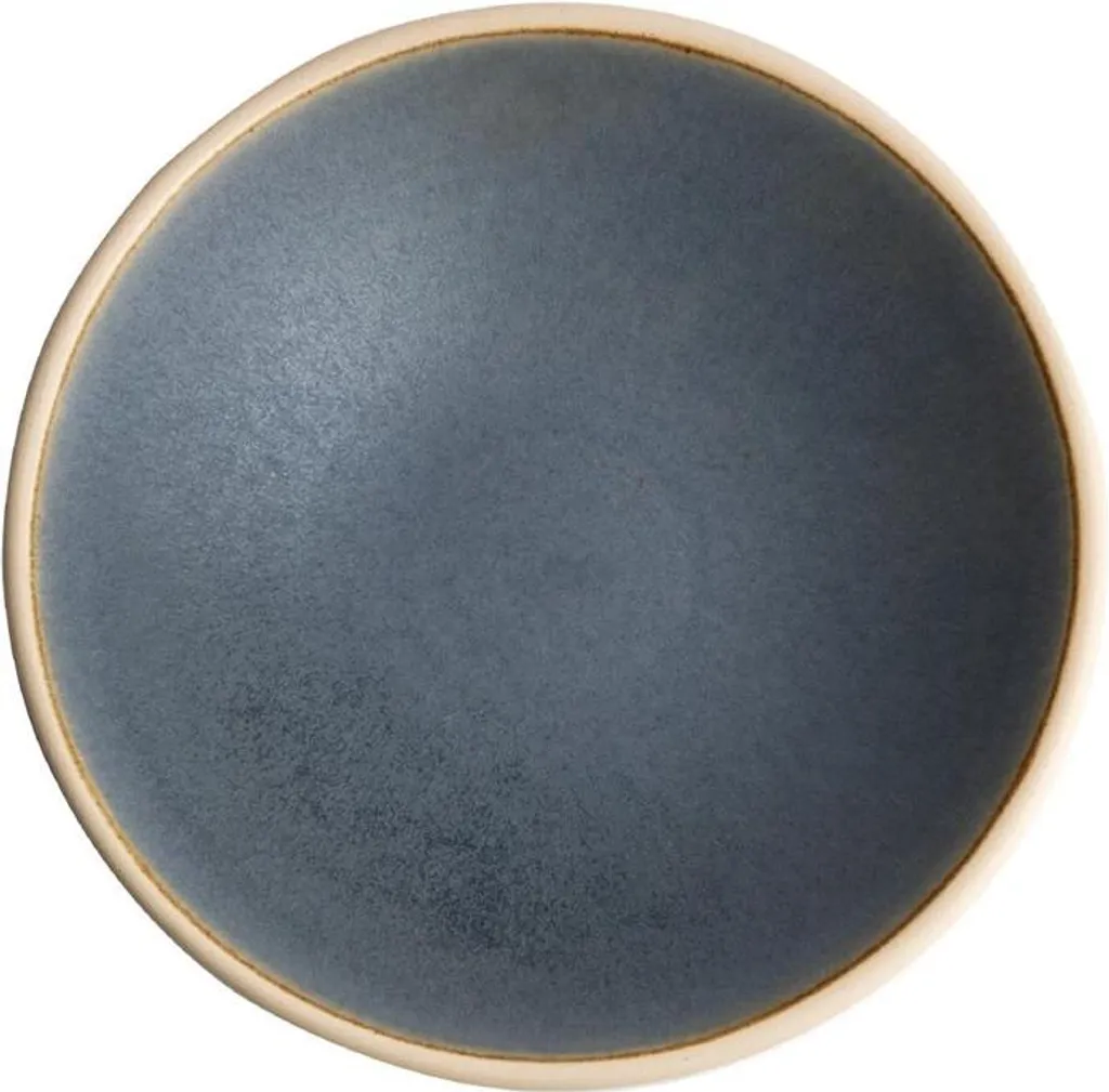 Olympia Canvas Ciotola conica piatta Granito blu 200 mm (6 pezzi)