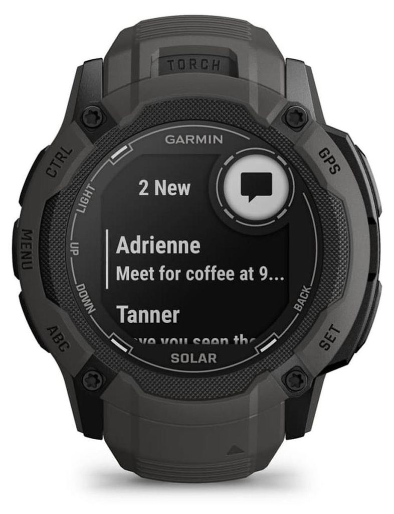 Garmin Instinct 2X Solar Grafiet Productafbeelding 