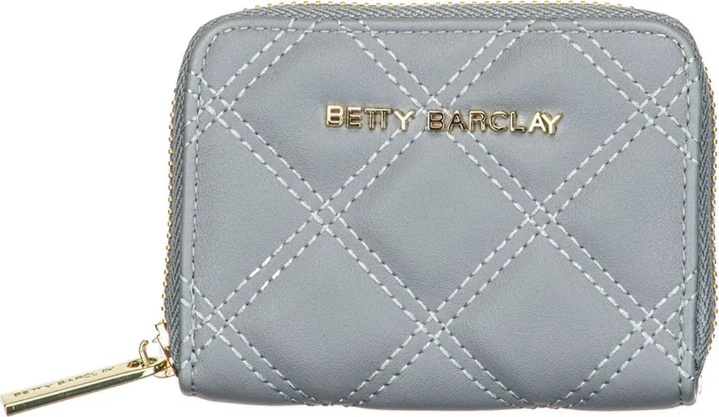 Wallet Betty Barclay Zip Grey - L'accessorio Must-Have Grigio