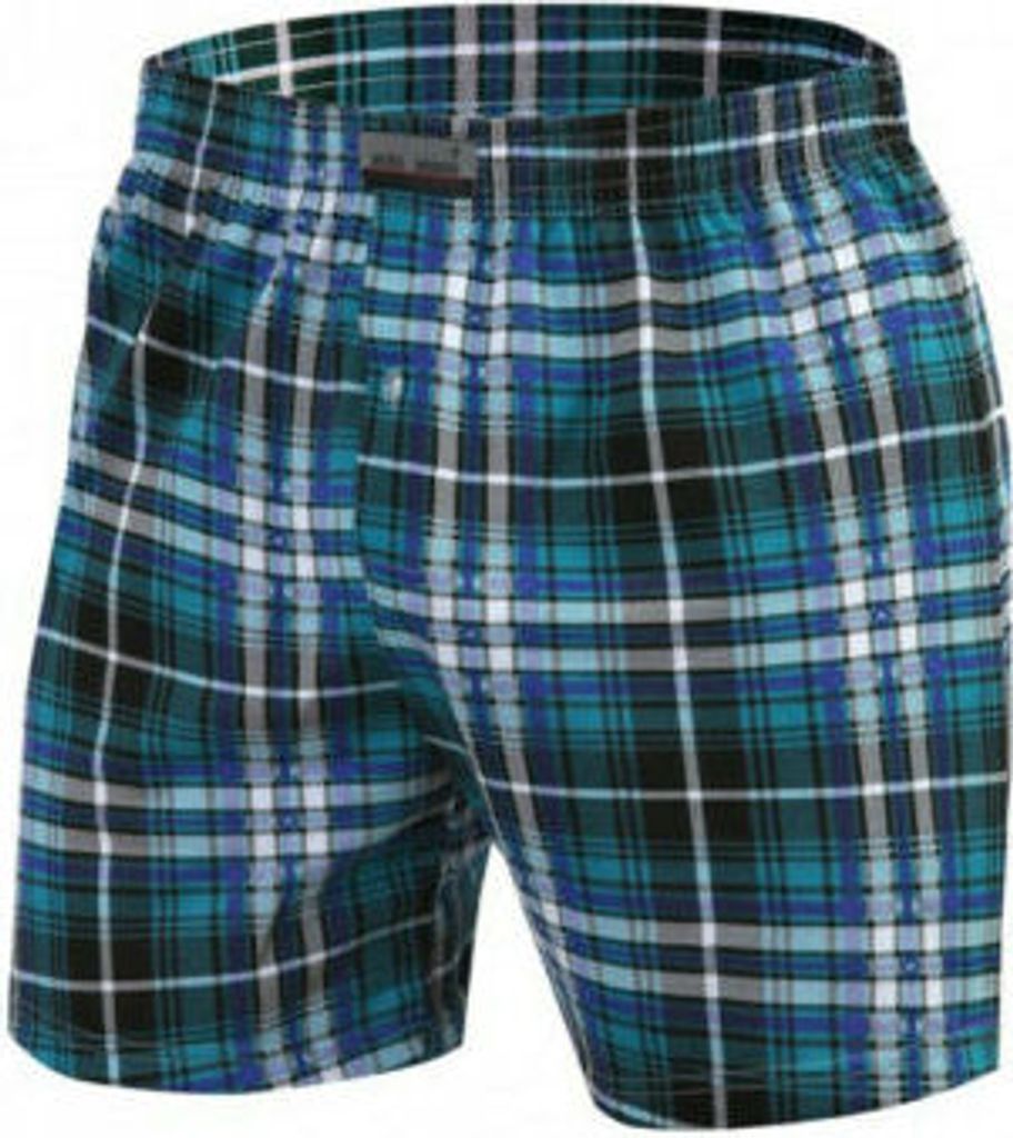 Sesto Senso Herren Schlafanzughose Panther Kariert Pyjamahose Unterwäsche 100% Baumwolle - NR 11 - L