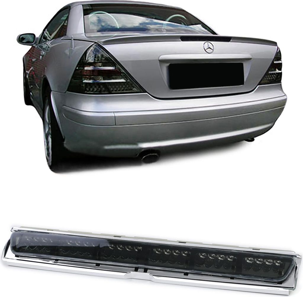 Luce di stop a LED in nero per Mercedes SLK R170 / CLK C208 Immagine del prodotto 