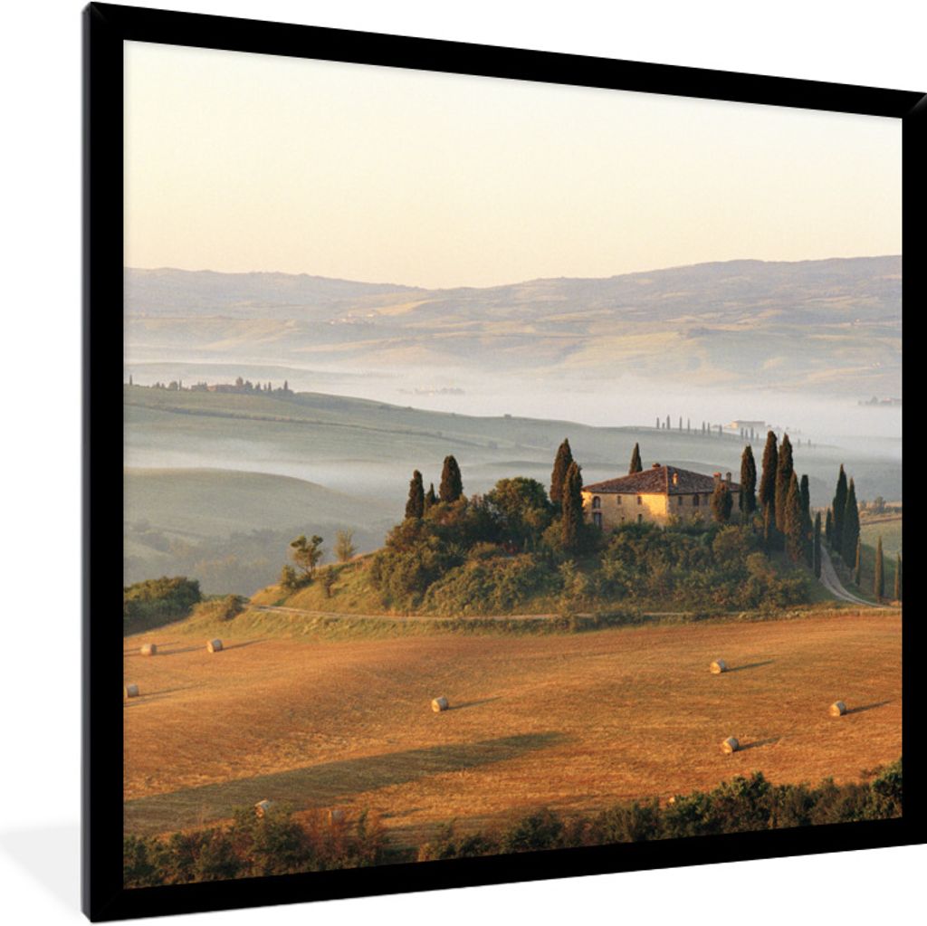 MuchoWow® Gerahmtes Poster Toskana - Landschaft - Italien Produktbild 