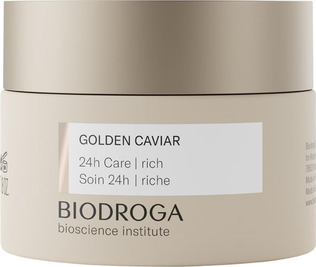 Biodroga - Golden Caviar - 24h Pflege reichhaltig - 50ml