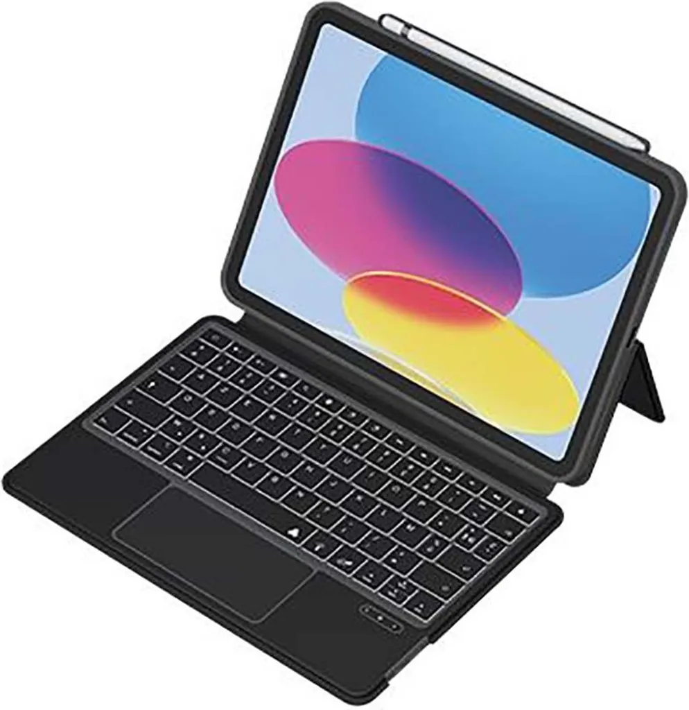 Étui iPad 10.9 MW avec Clavier QWERTY pour Étudiants et Professionnels