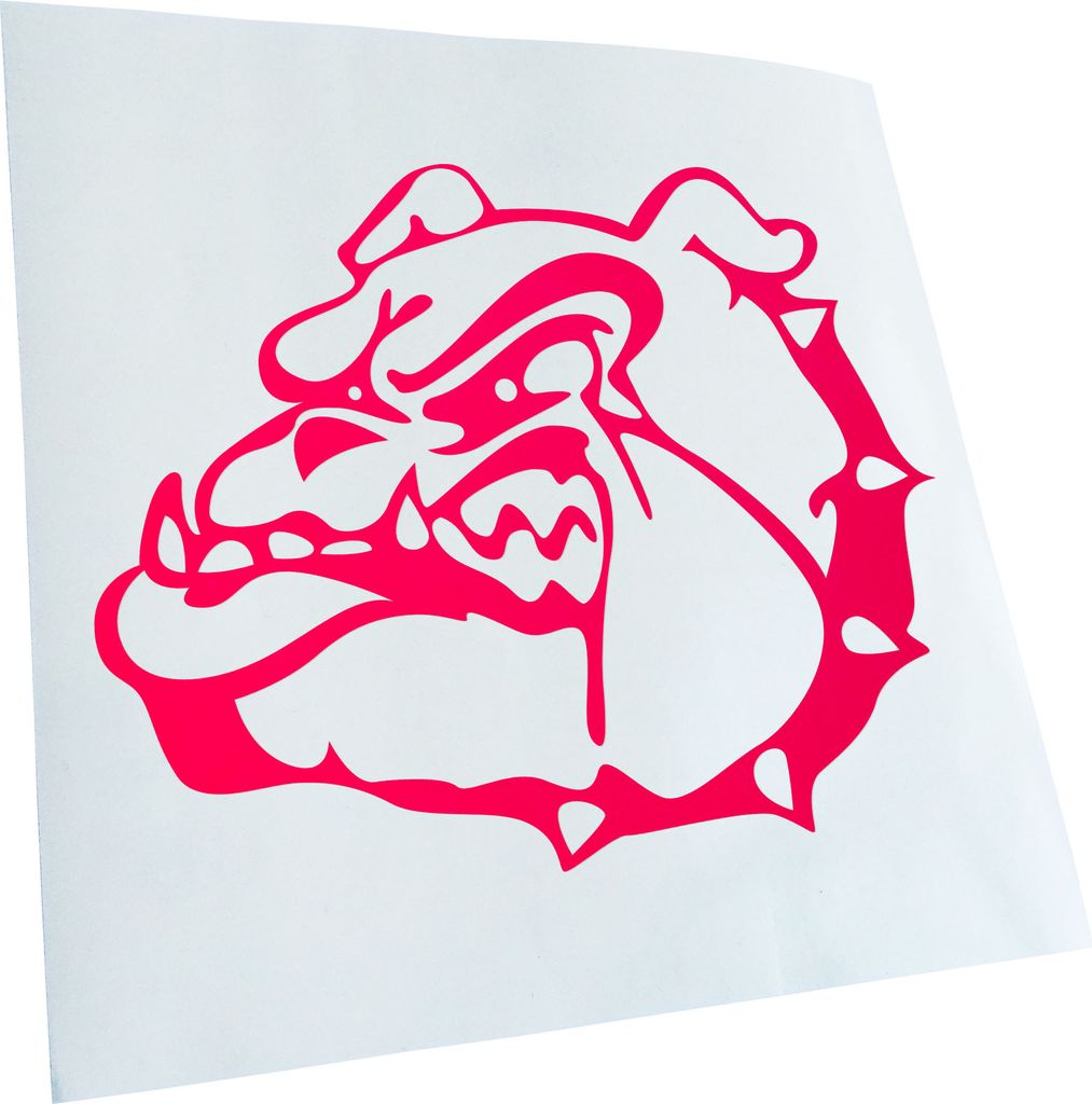 hauptsachebeklebt Kiwistar - Autoaufkleber - Bulldoggen Symbol - Kampfhund Heckscheibe - Aufkleber für Auto Kfz Fahrrad, LKW, Truck Mofa