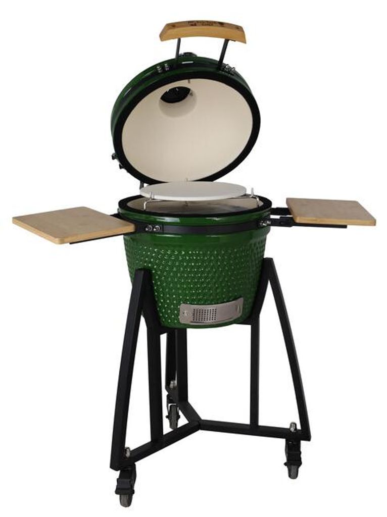 Záhradný keramický gril Kamado - M 16" Green Pro-Tech CHEF Obrázok produktu 