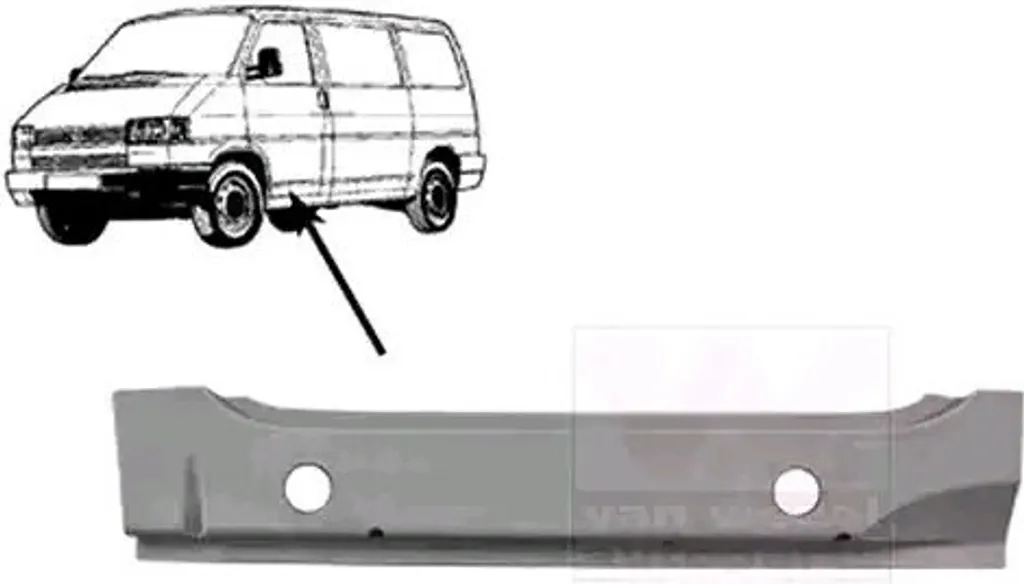 VAN WEZEL 5874271 Tôle d'accès avant gauche pour VW Transporter T4 T-IV