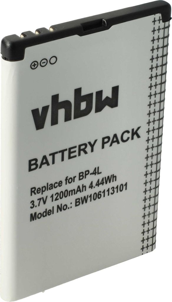vhbw Akku Ersatz für ZTE U288G für Handy Smartphone Telefon (1000 mAh, 3,7 V, Li-Ion)