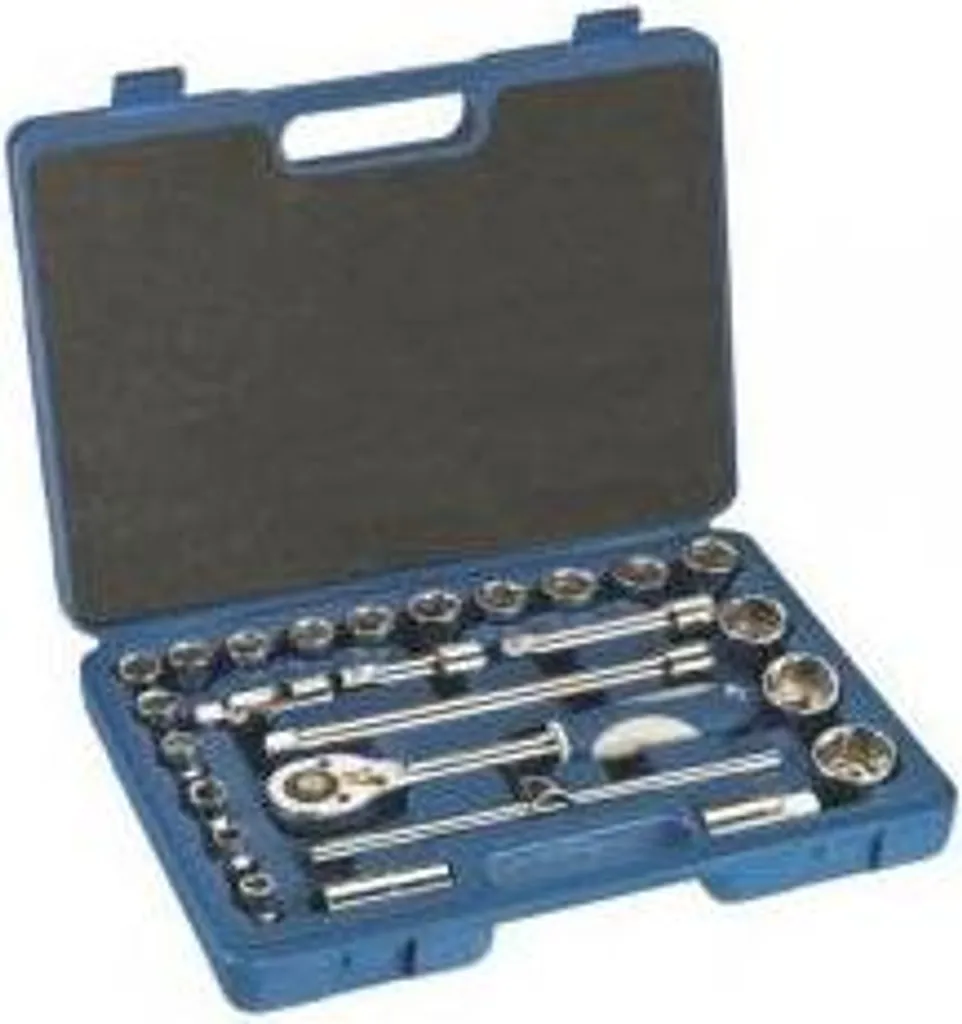 Coffret de douilles 1/2 pouce complet 26 pièces pour mécanique auto