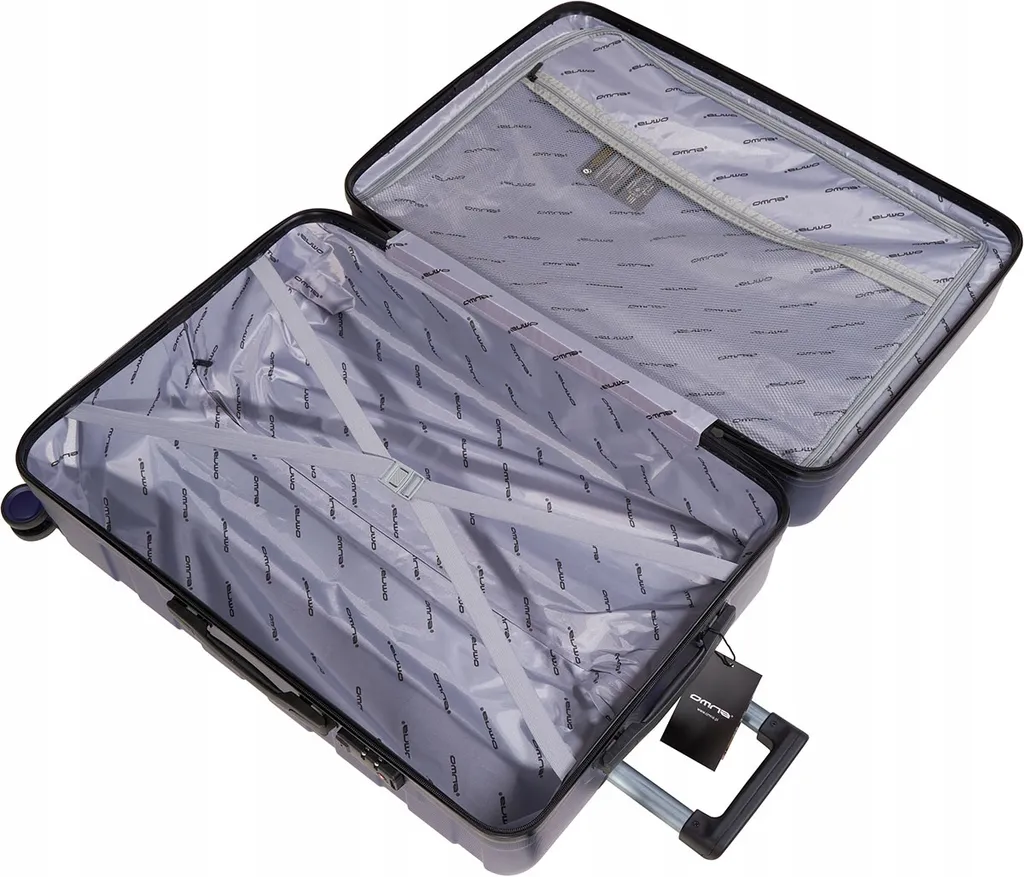 Valise légère et stable OMNA de 40L dotée de 4 roues multidirectionnelles - 3