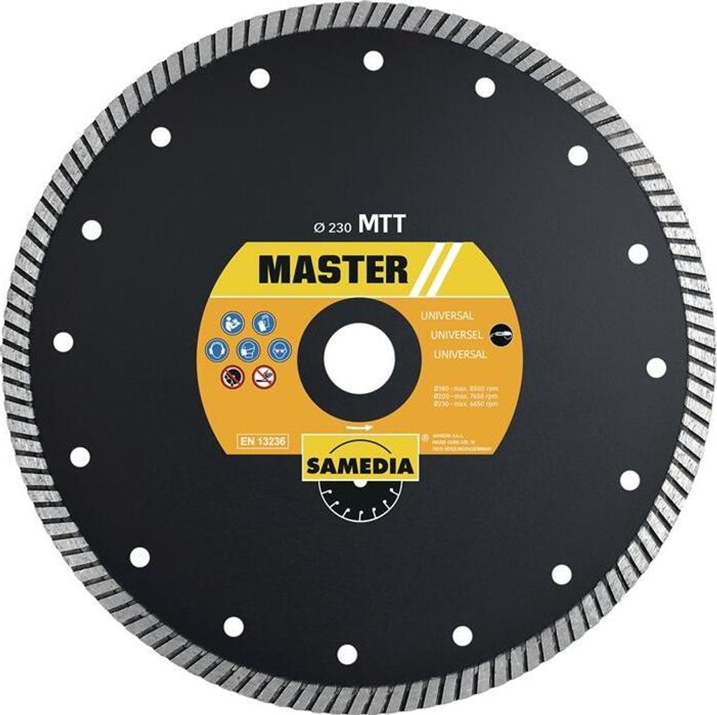 Samedia Master MTT Diamant-Trennscheibe Ø 115 mm