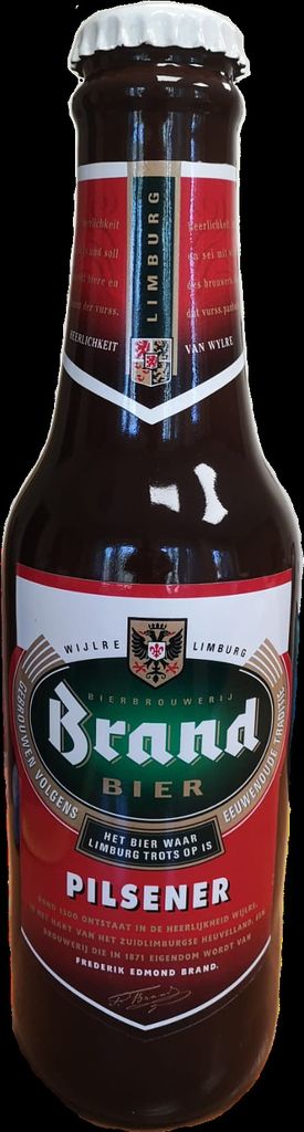 kleine Bierflasche 65cm hoch Dekorationsfigur/Werbefigur - GFK - vergrößert - für draußen