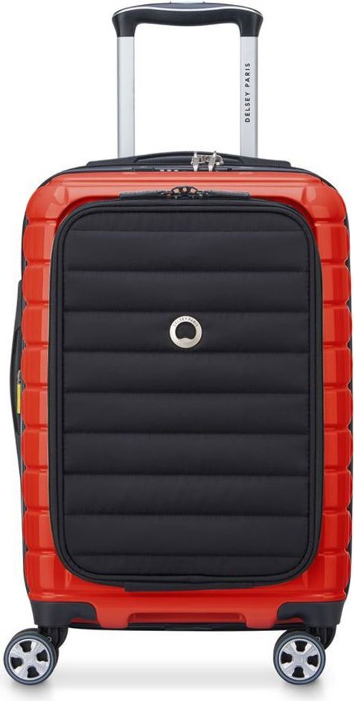Delsey Shadow 5.0 Expandable Business 55 cm -matkalaukku, punainen/musta