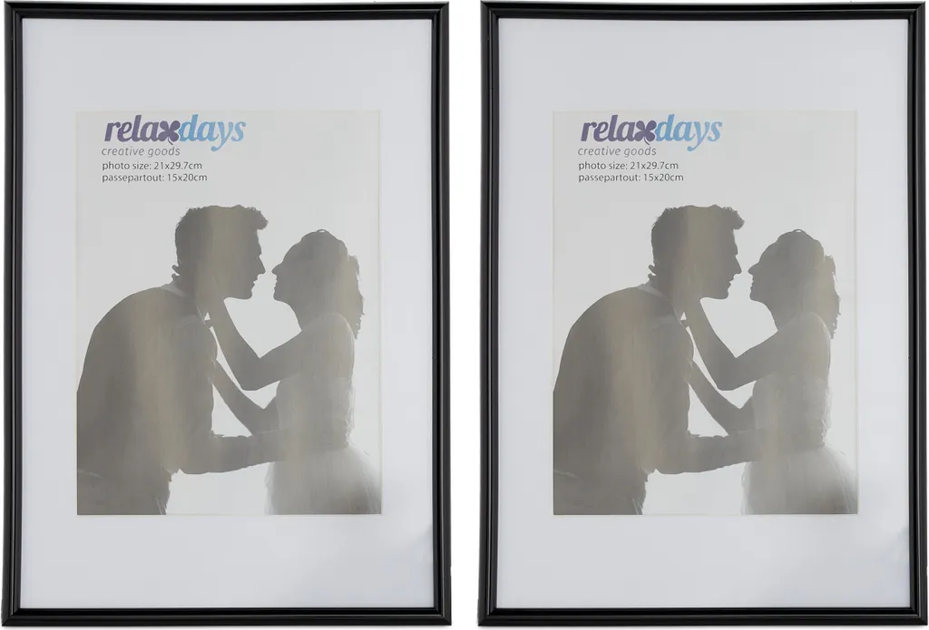 Lot de 24 Grands Cadres Photo 20 x 30 cm pour Décoration Murale de Salon
