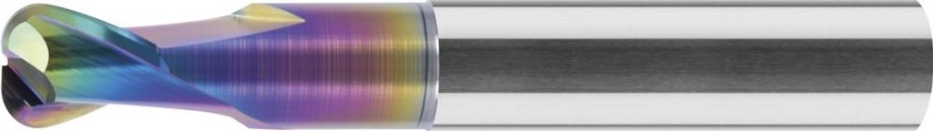FORMAT GT Torusfräser VHM 16/5,0mm Z2 kurz HA TA-C, Durchmesser:10 mm, Schneidstoff:VHM, Radius:3,0 mm