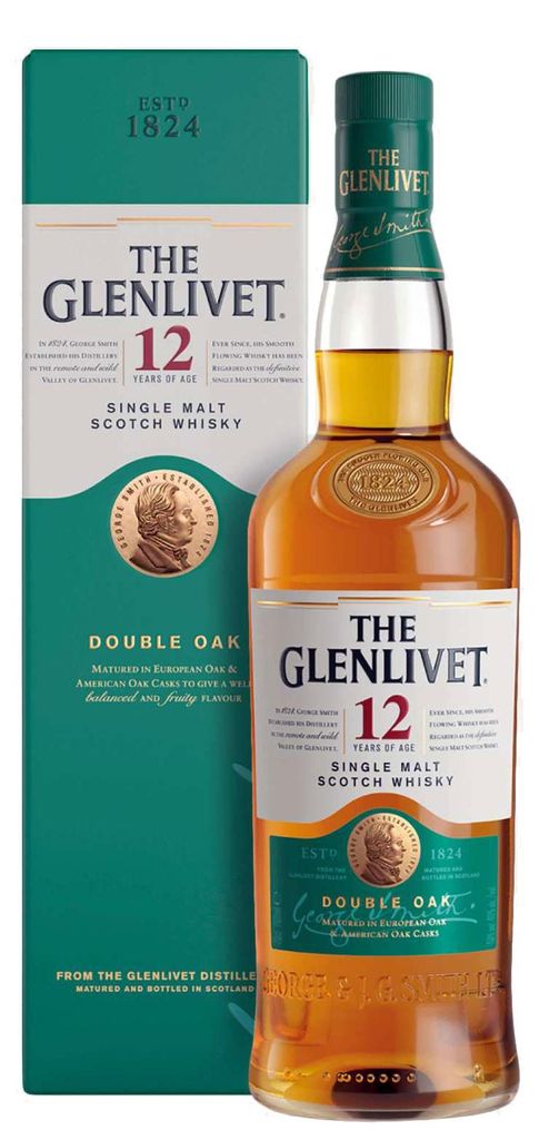 The Glenlivet 12 Jahre Single Malt Scotch Whisky in Produktbild 