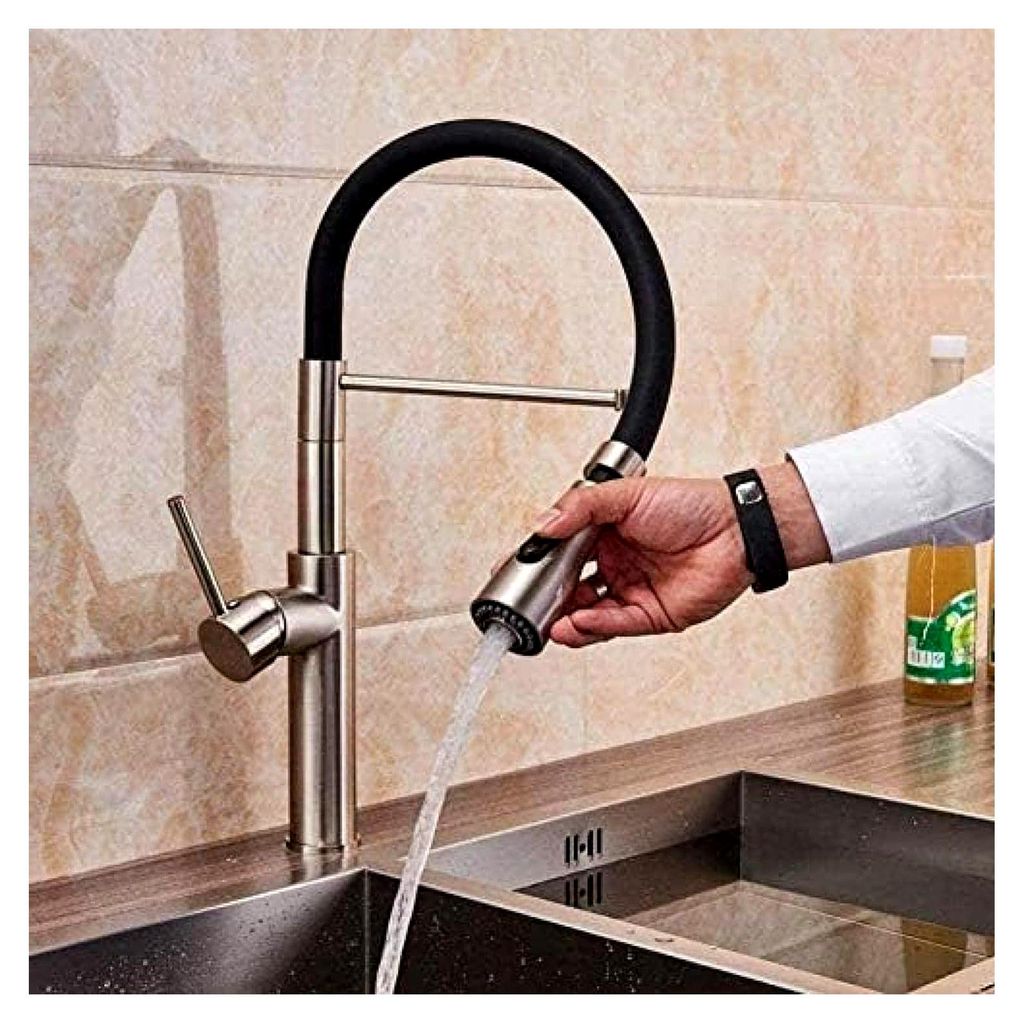Wasserhahn hoch Chrom-Kit für Wandmontage und Waschbecken