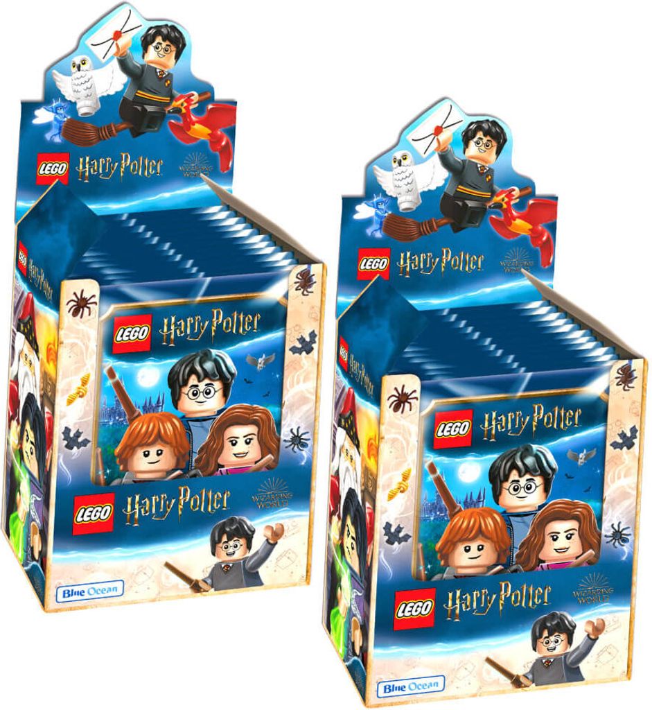 Blue Ocean LEGO Harry Potter Sticker Serie 1 (2023) - 2 Display Sammelsticker