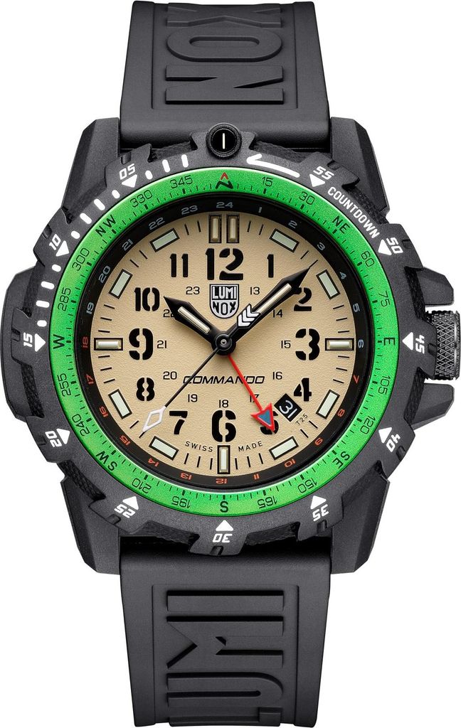 Luminox XL.3321 COMMANDO RAIDER GMT beige grün schwarz Produktbild 