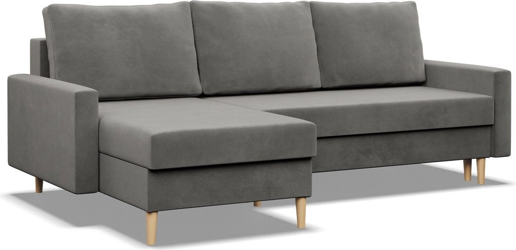 Ecksofa mit Schlaffunktion, Sofa BLANK mit Bettkasten, Produktbild 