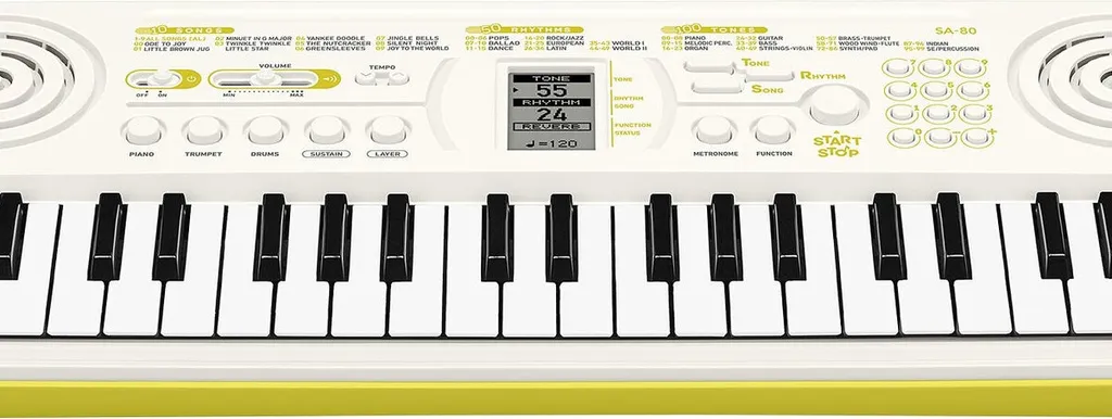 Casio SA-80 Mini-Keyboard : Le Clavier Compact pour Pratiquer sans Encombre - 4