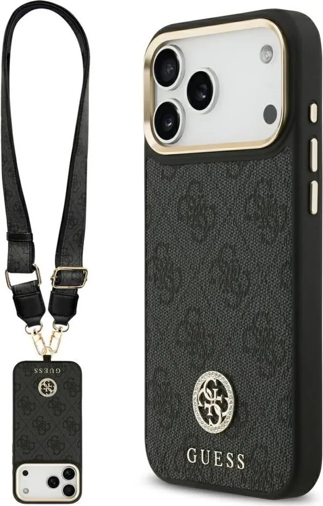 Regalo Originale Guess iPhone 17 Pro Max Cover MagSafe 4G Strass