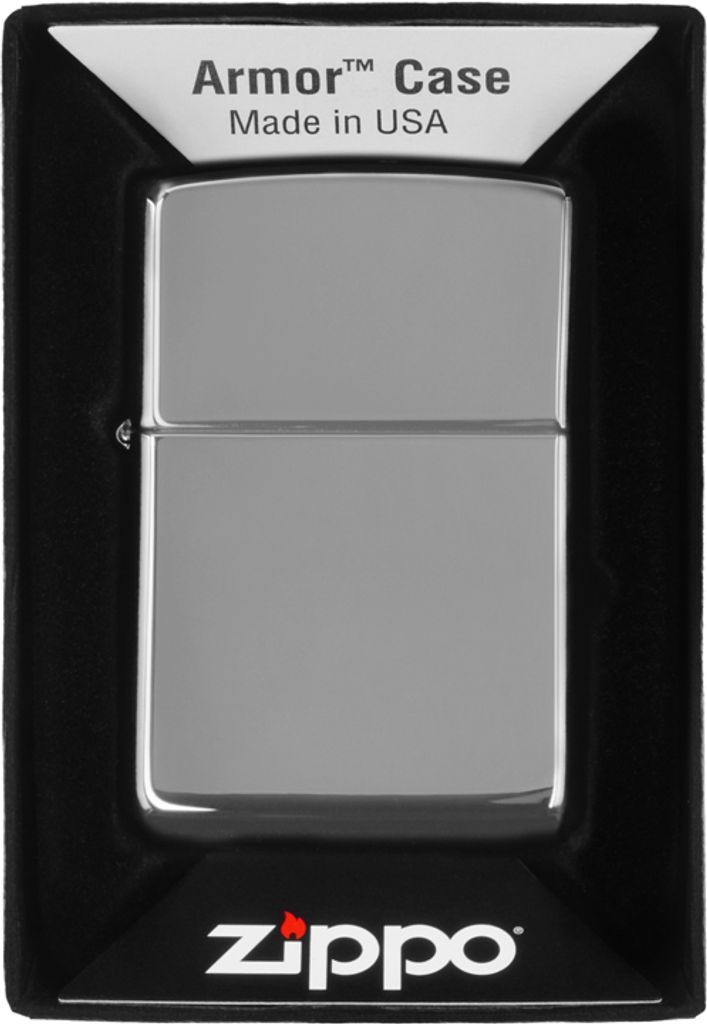 ZIPPO HIGH POLISH CHROME ARMOR 60001159 Feuerzeug Produktbild 