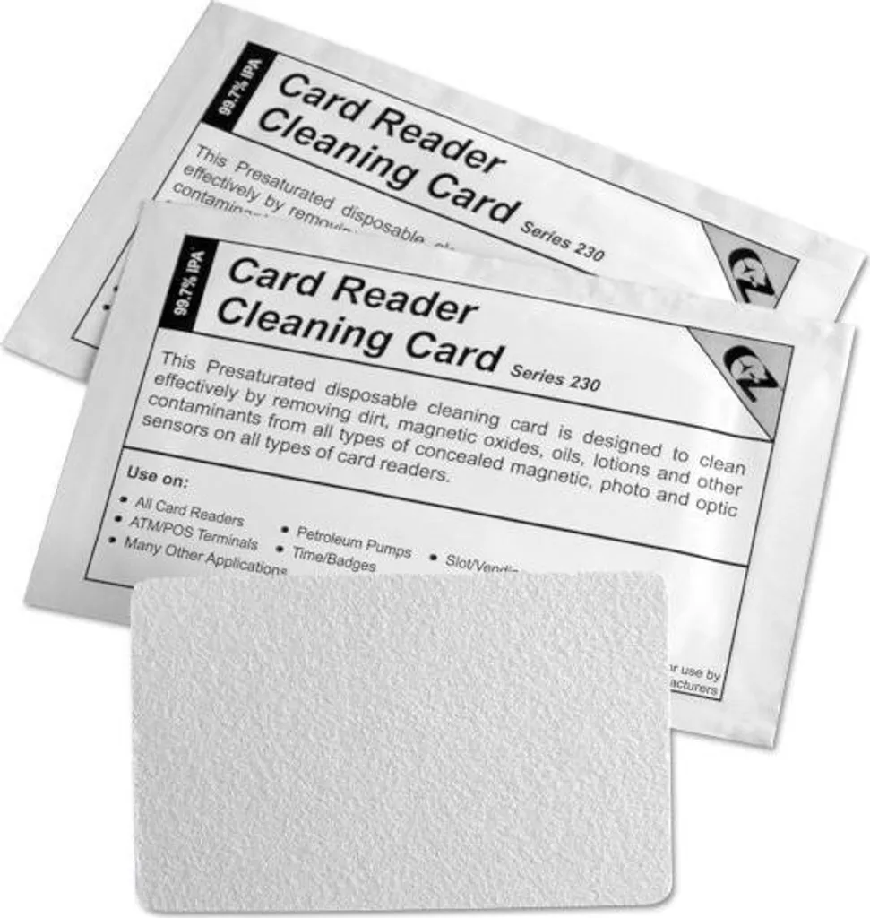 Cartes de nettoyage pour Zebra : fini les traces sur vos badges (x100)