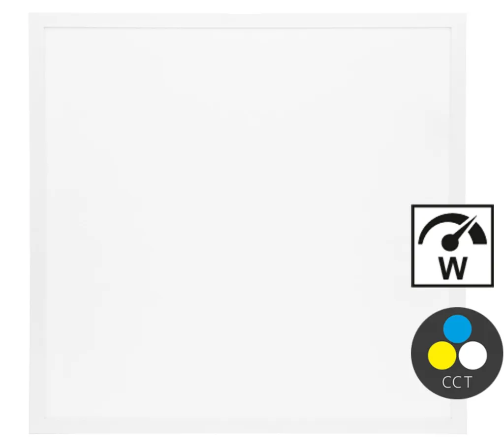 Panneau LED CCT réglable 24W 4000lm Ecolite avec technologie SMD