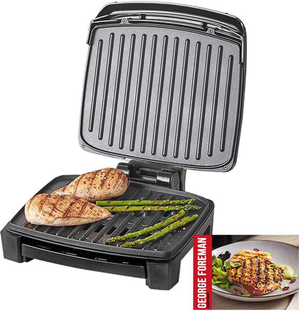 George Foreman Immersa Grill - Tischgrill - Kontaktgrill - Toaster - Sandwich - large