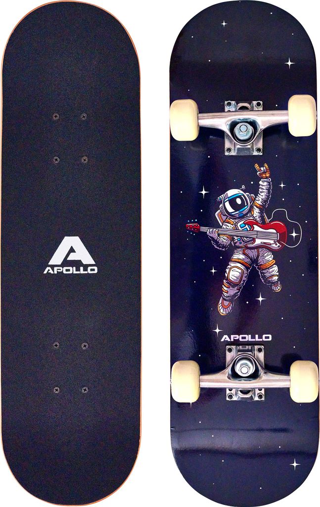 Apollo Kinder Skateboard, 71 x 20 cm, kleines Komplett Produktbild 