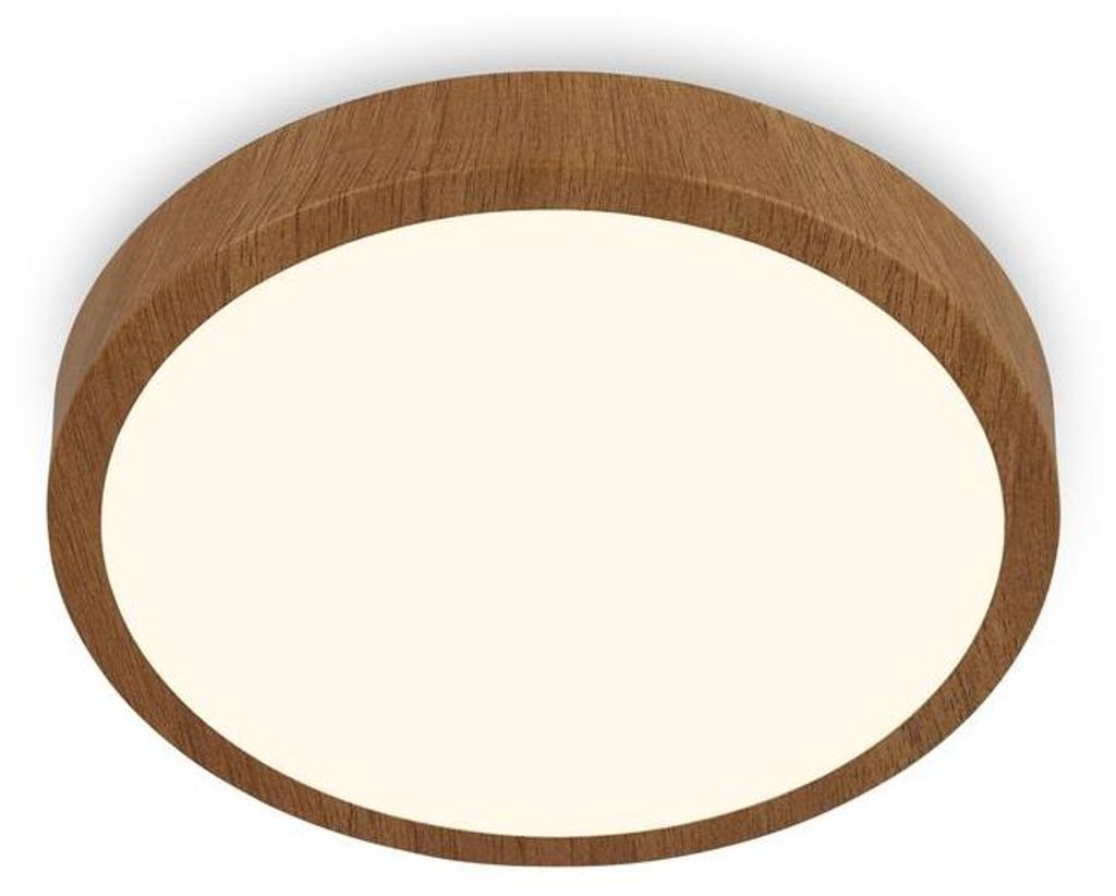 BRILONER -Plafonnier LED, plafonnier en bois, lumière Image du produit 