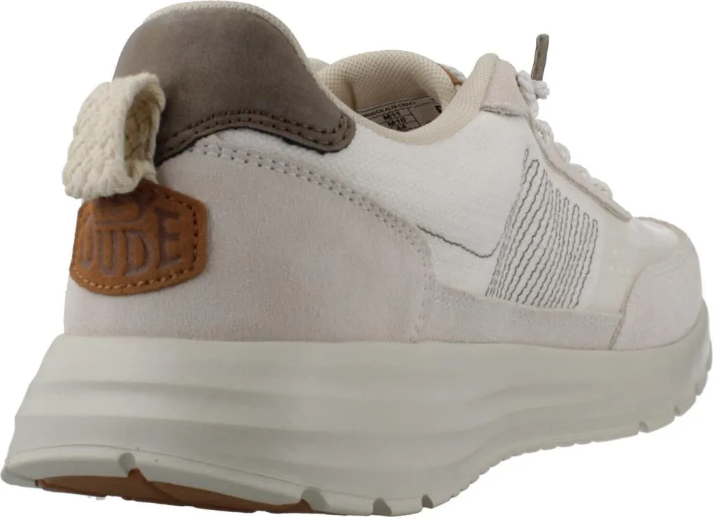 Hey Dude Sirocco Alta Craft Blanc - Baskets Homme Légères et Confortables - 3