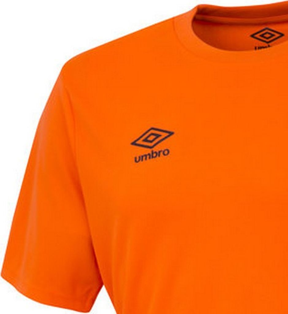 Umbro - "Club" Trikot für Herren kurzärmlig UO258 (XL) (Schwarz)