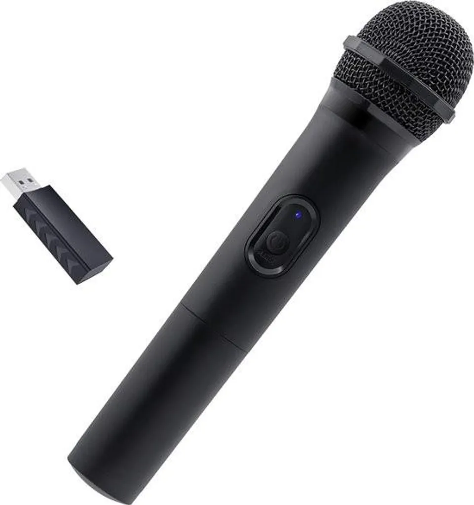 Microphone sans fil USB anti-latence pour machine karaoké Xbox et PC Gamer