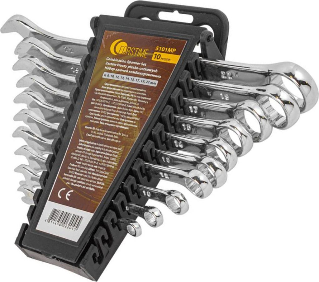 Ringmaulschlüssel-Satz 6-22 mm 10-tlg