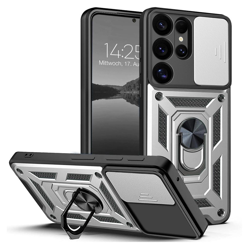 Armor Handyhülle für Samsung Galaxy S25 Ultra Kameraschutz Produktbild 