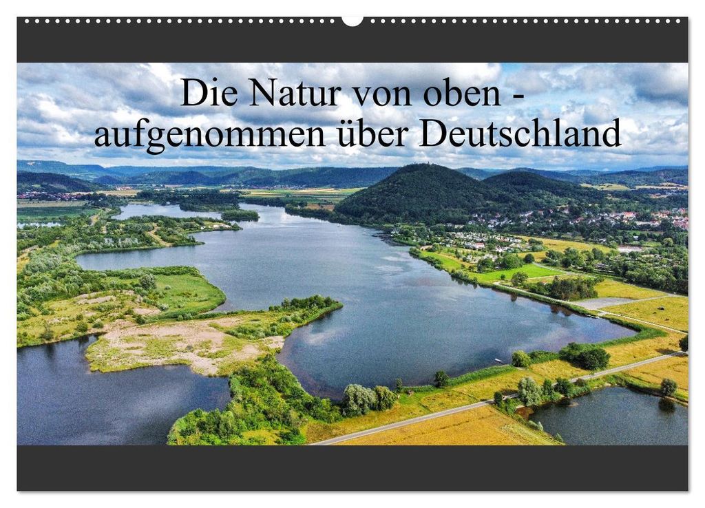 Die Natur von oben - aufgenommen über Deutschland (Wandkalender 2027 DIN A2 quer), CALVENDO Monatskalender