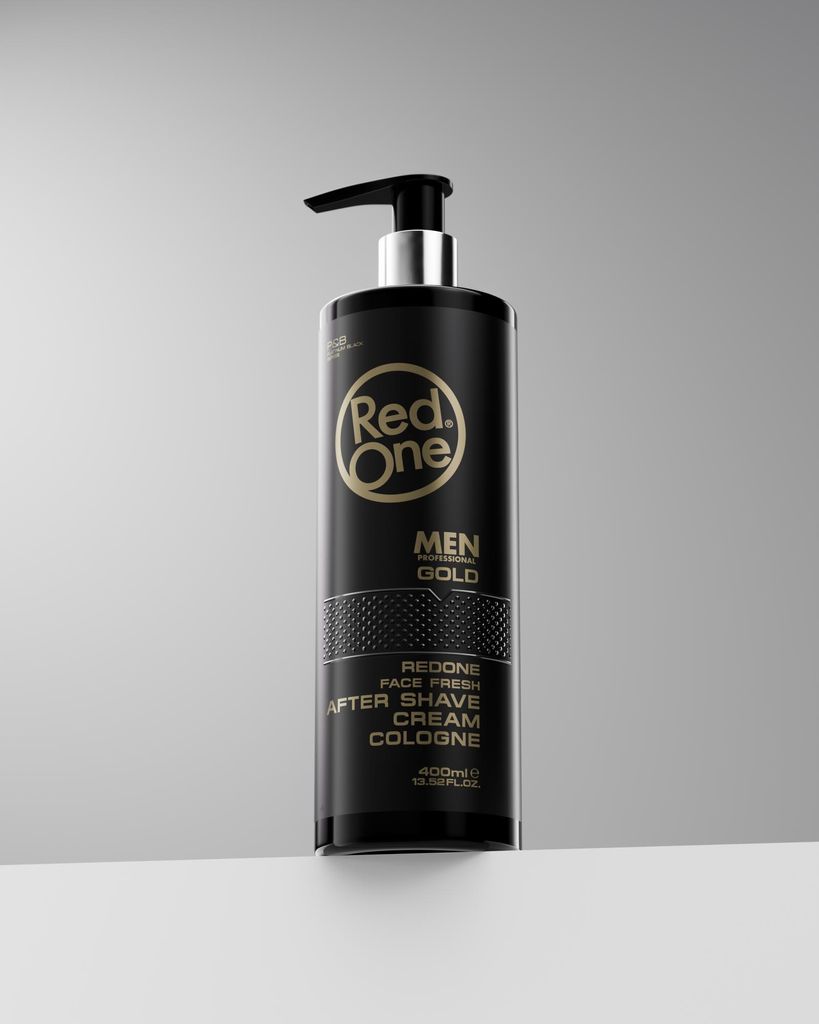 RedOne After Shave Cream Cologne 400 ml – Gold Rasierwasser Produktbild 