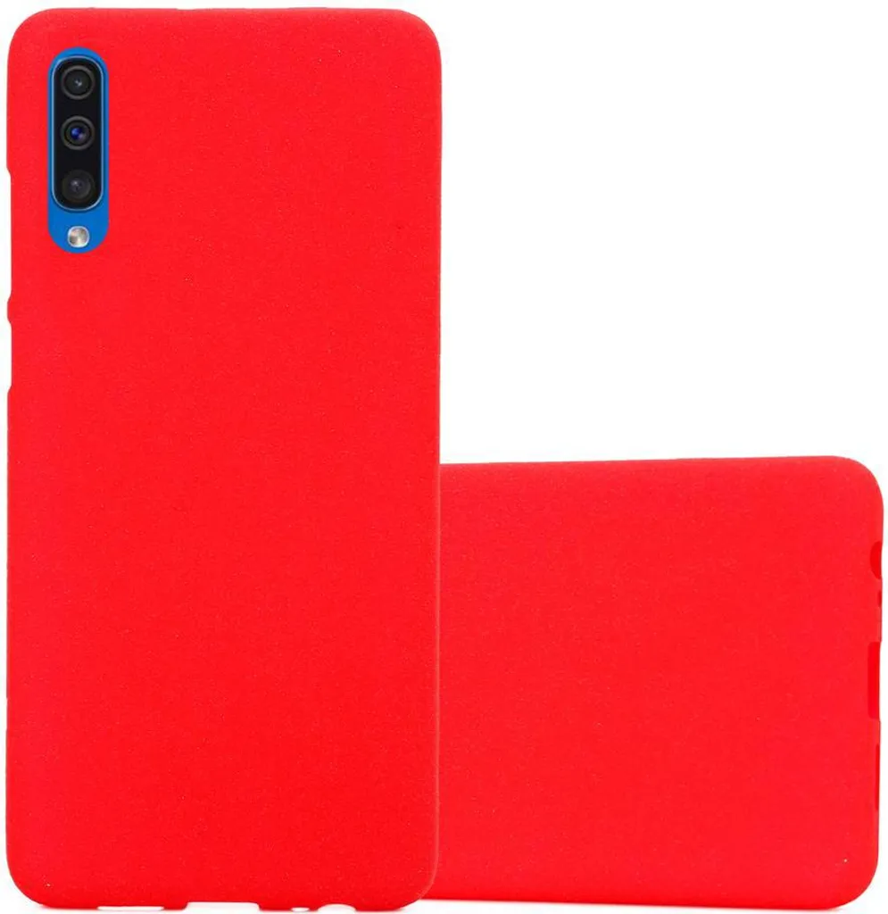 Custodia Samsung A50 A50s A30s Cadorabo Rosso - Cover TPU Ultra Slim