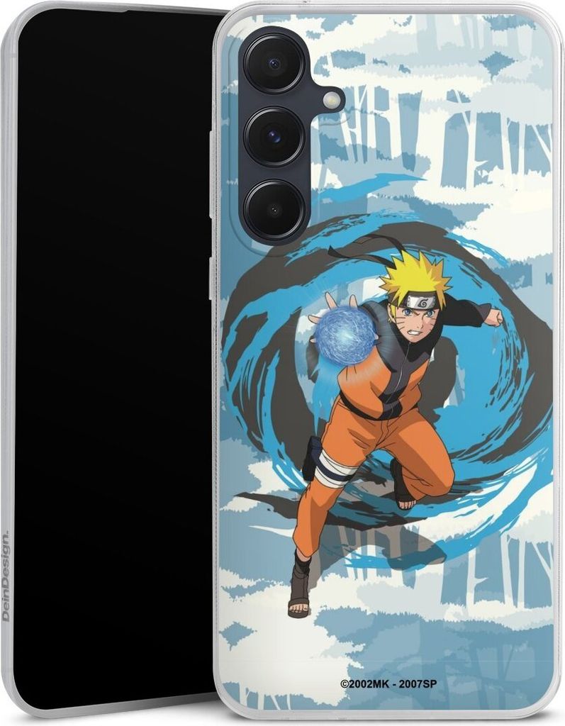 DeinDesign Slim Hülle für Samsung Galaxy A55 5G Silikon Case Ultra Dünn Handyhülle Manga Naruto Shippuden Offizielles Lizenzprodukt