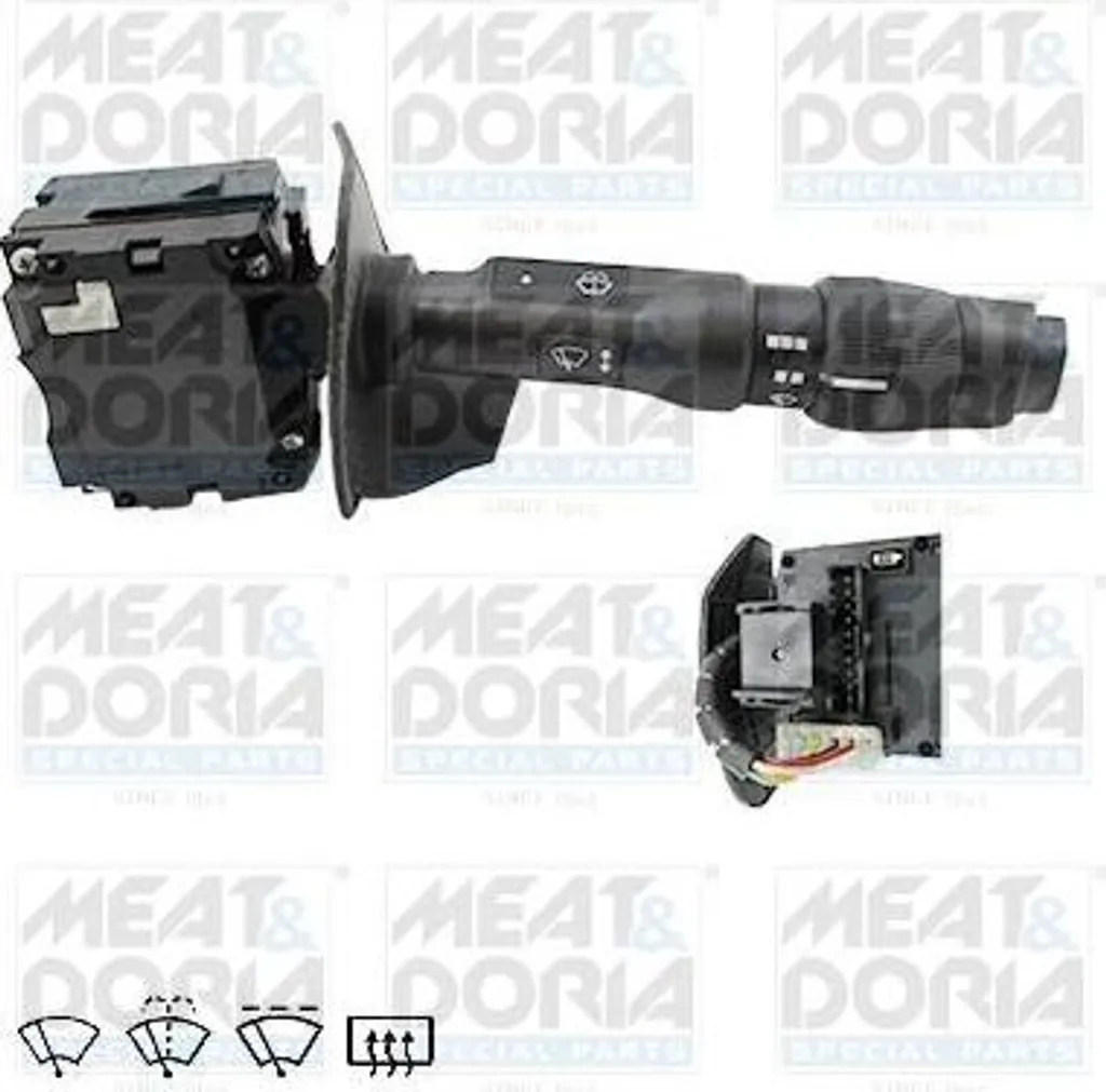 MEAT & DORIA 23273 Interruttore sul piantone dello sterzo OE 181961780 compatibile con Tempra