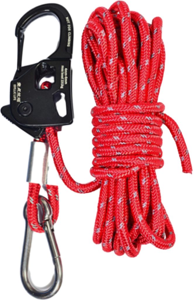 Zeltseilspanner, Kern-Lanyard-Einsteller, kompakte Größe, tragbar, universell, automatischer Zeltseil-Einsteller, Outdoor-Ausrüstungswerkzeug