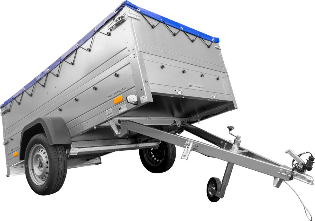 Přívěs Garden Trailer 230 KIPP s BIS bočnicemi a modrou Obrázek produktu 
